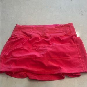 pink lulu skirt size 0